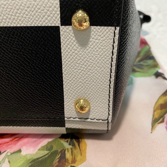 Dolce and Gabbana Dauphine Rose Miss Sicily Shoulder Bag - Picture 10 of 16